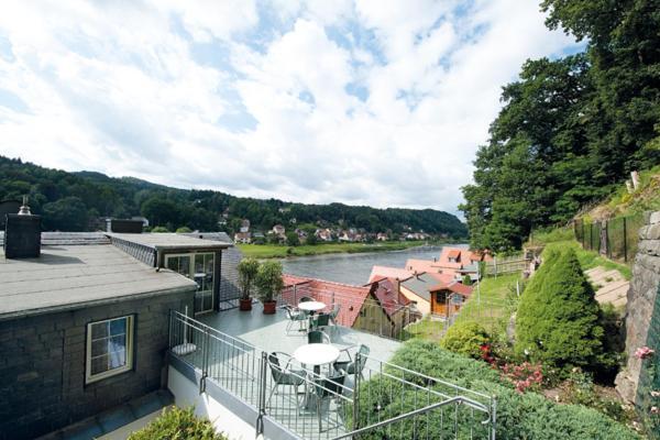 Apartamento Elbresidenz am Nationalpark Stadt Wehlen Exterior foto